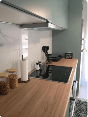 Fully equipped kitchen