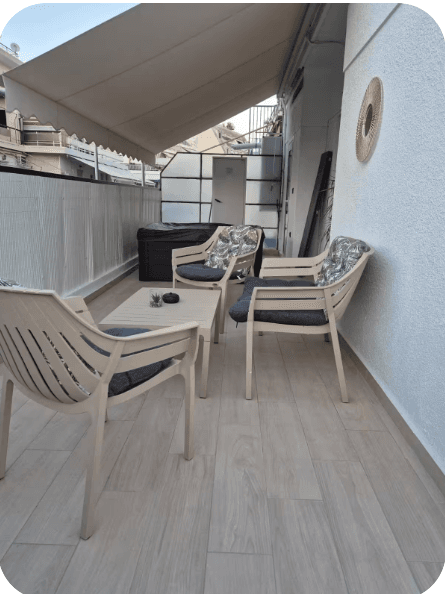 Grand Sunlit Terrace